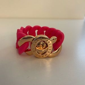 Marc By Marc Jacobs Gummy Turn Lock Bracelet